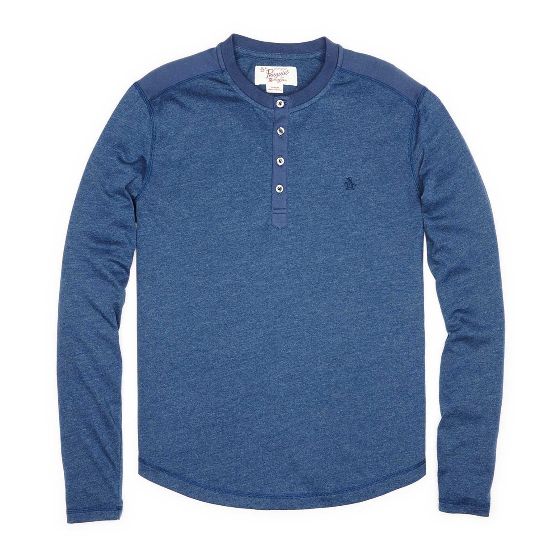 Original Penguin SHOULDER COLORBLOCK HENLEY