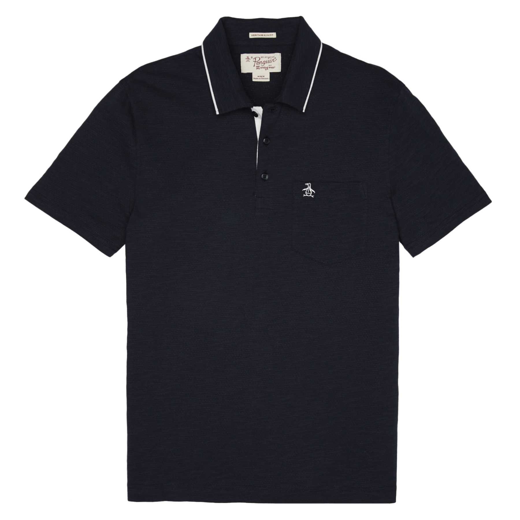 Original Penguin MESH JACQUARD MEARL POLO