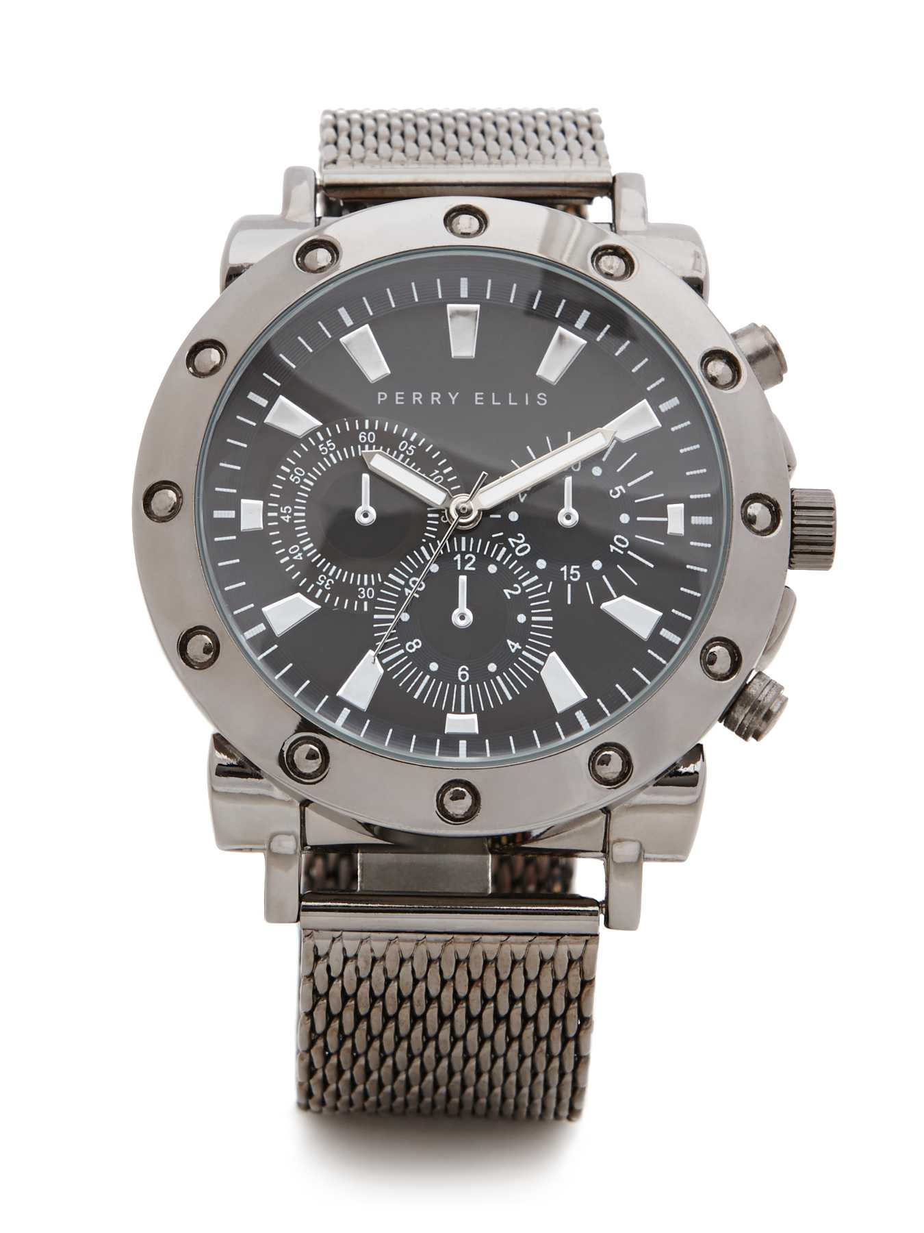 Perry Ellis Mesh Band Watch