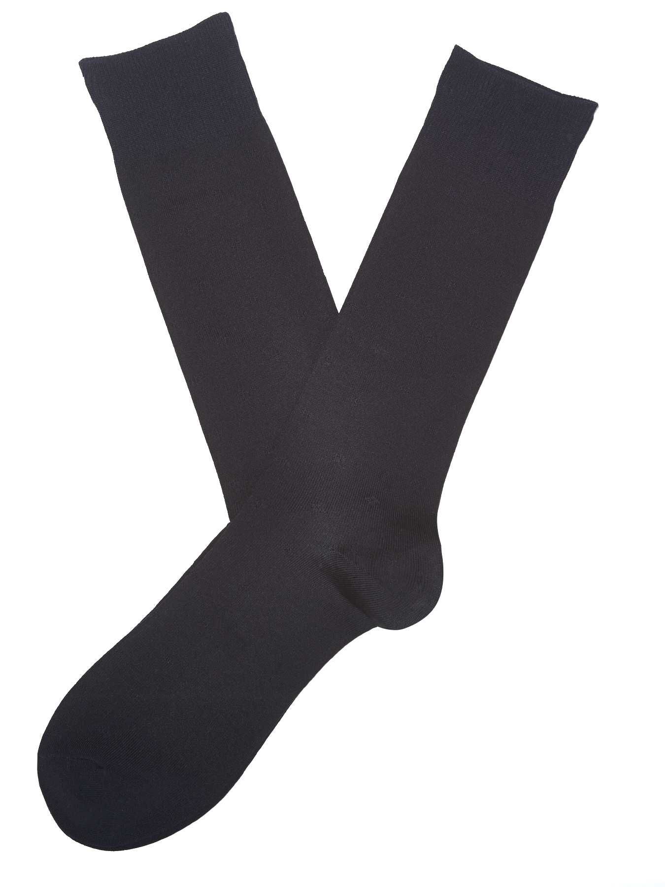 Perry Ellis Microfiber Luxury Dot Sock