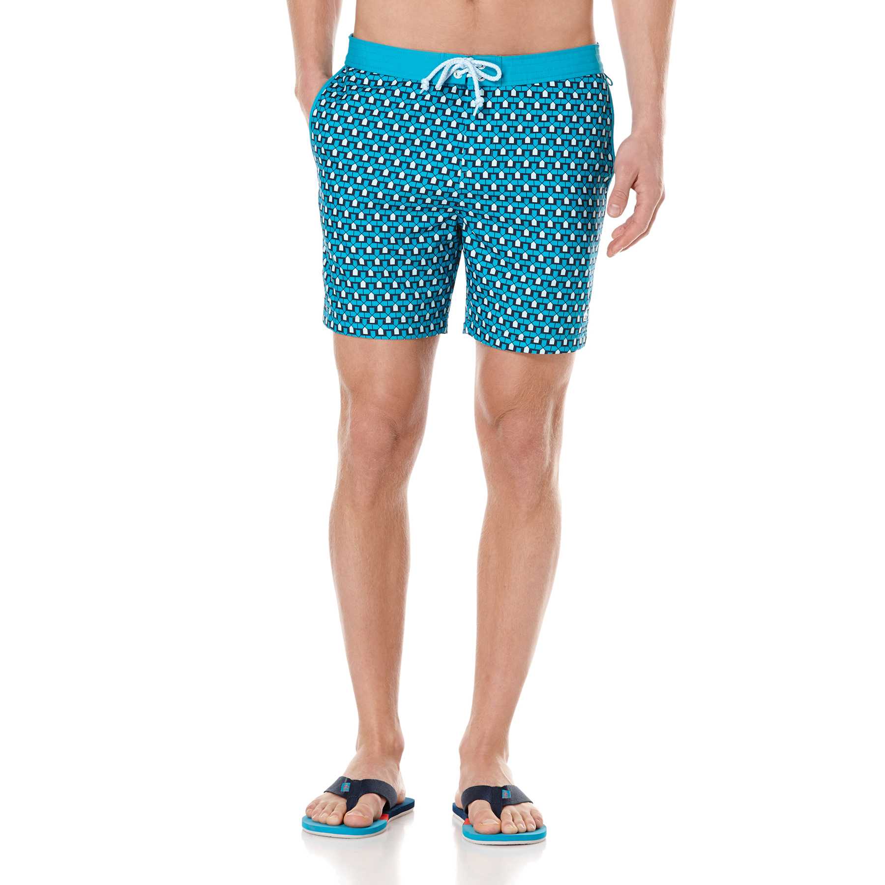 Original Penguin ARCHITECTURAL VOLLEY SWIM