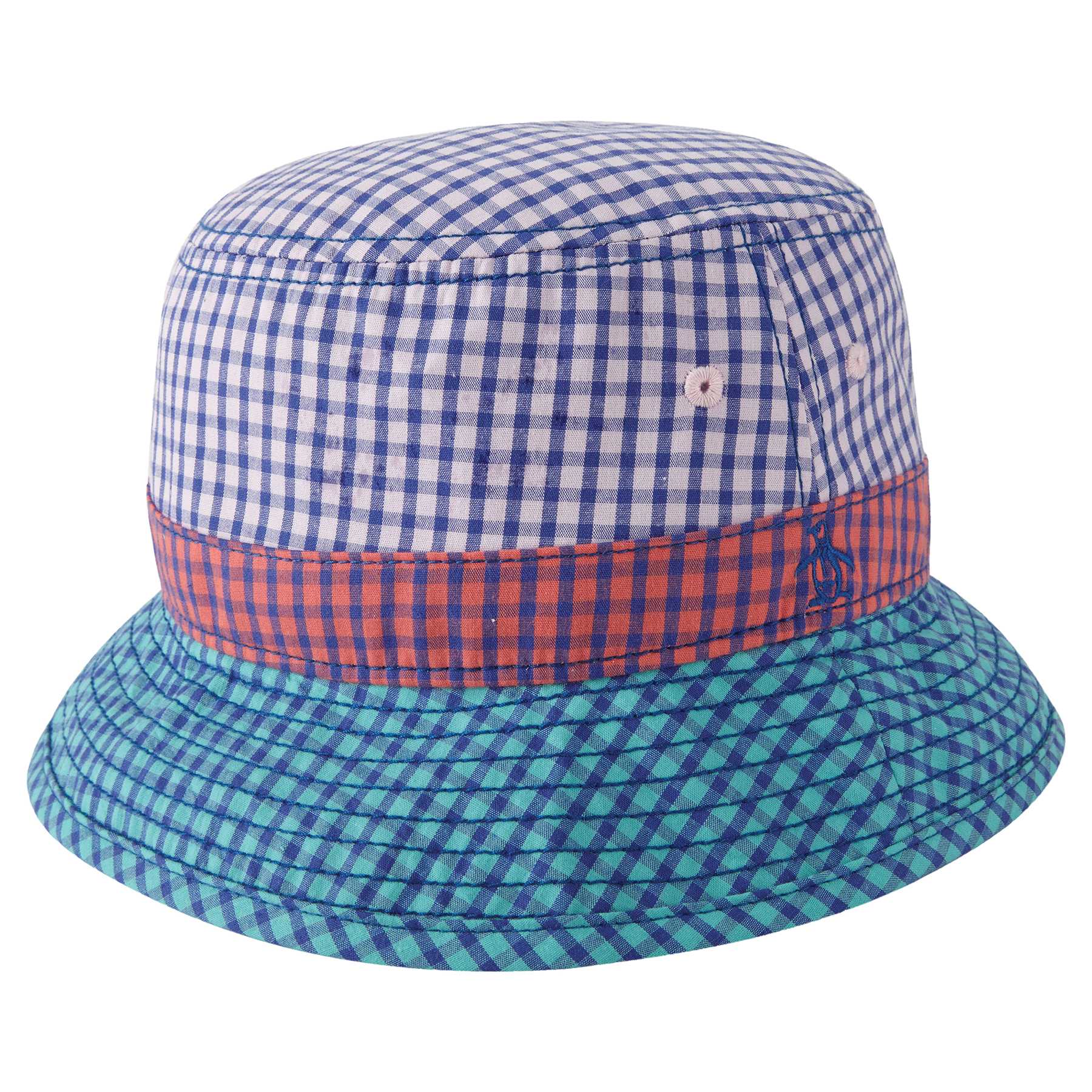 Original Penguin MULTI CHEQUE BUCKET HAT