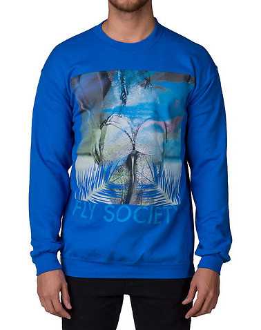 FLY SOCIETYENS Blue Clothing / Sweatshirts