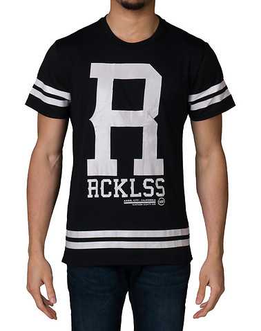 YOUNG AND RECKLESS MENS Grey Clothing / Tops L