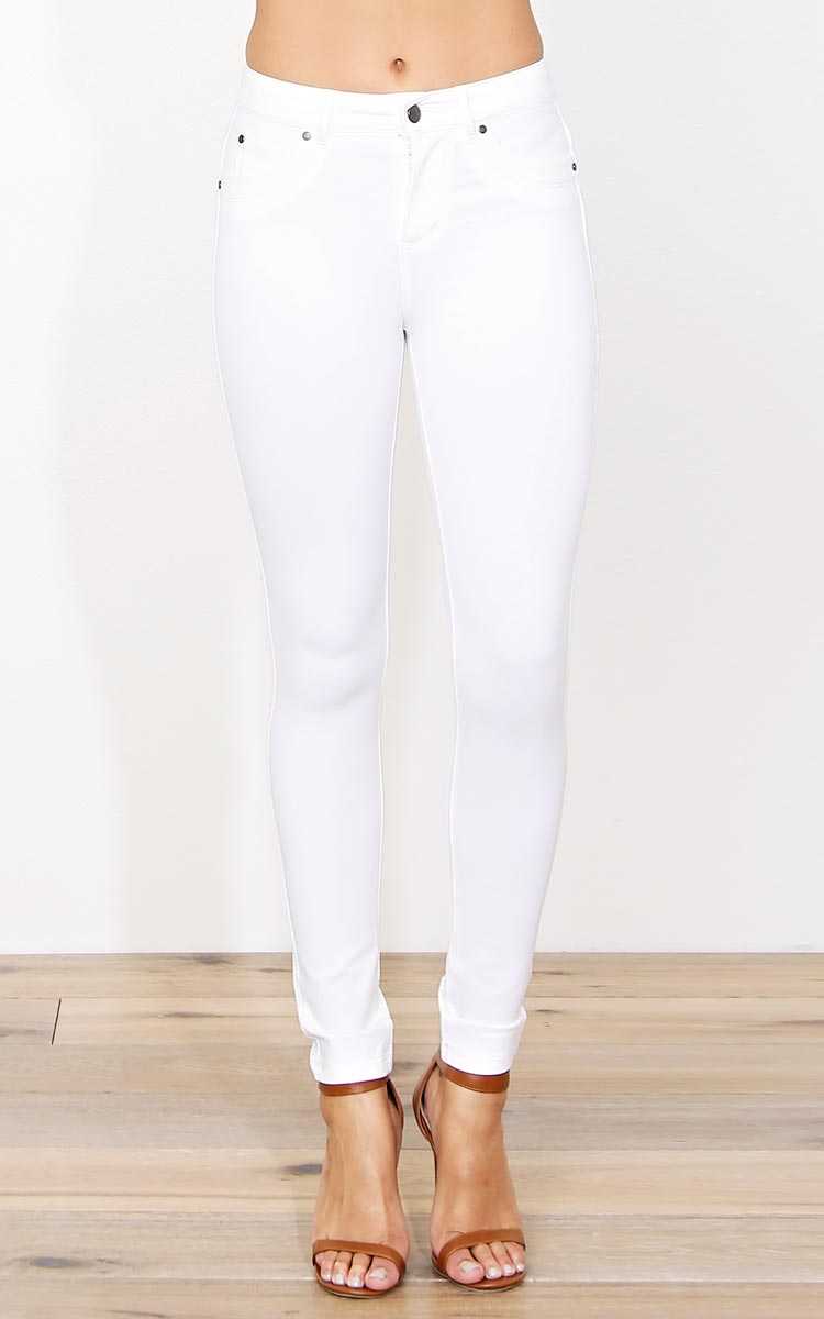 Winter Snow Riding Jeggings - - White in Size by Styles For Less