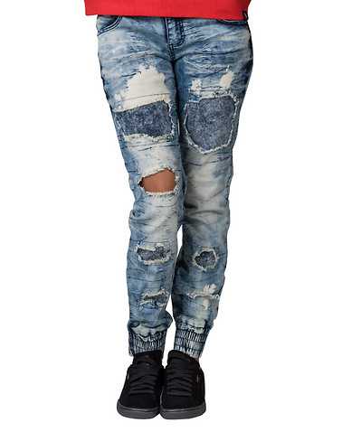 ESSENTIALS WOMENS Blue Clothing / Jeans 3/4