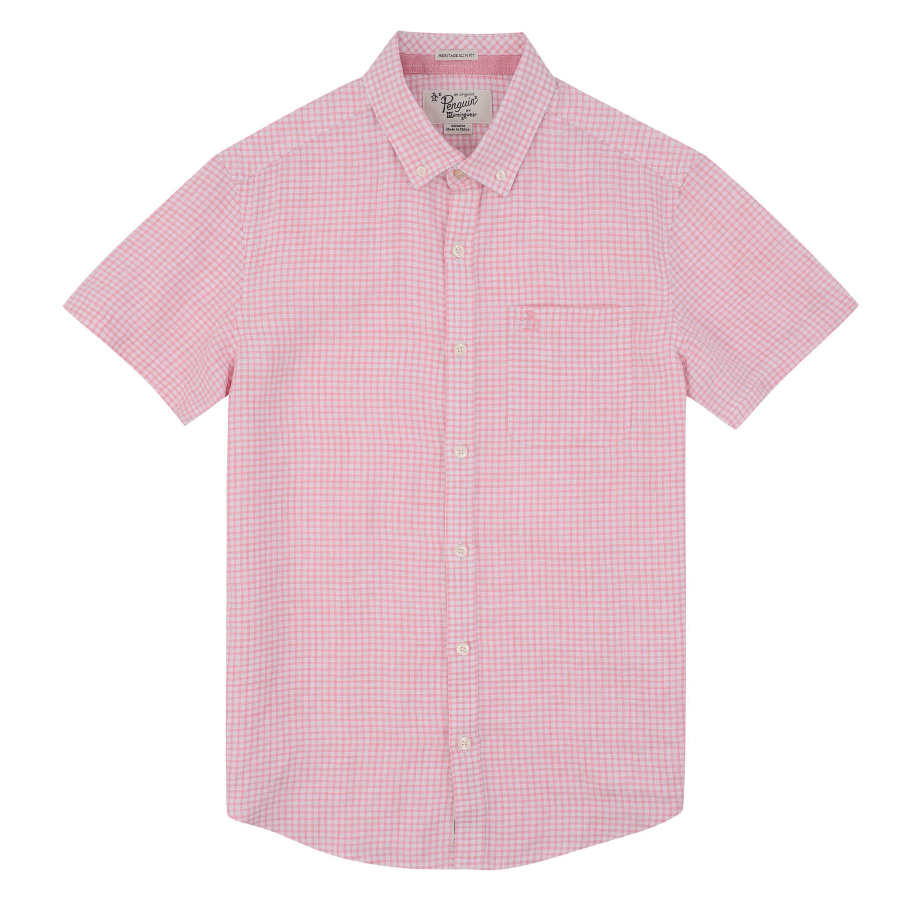 Original Penguin LINEN GINGHAM SHIRT