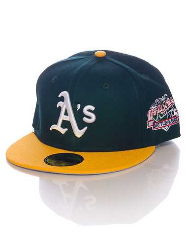 NEW ERA MENS Green Accessories / Caps Fitted